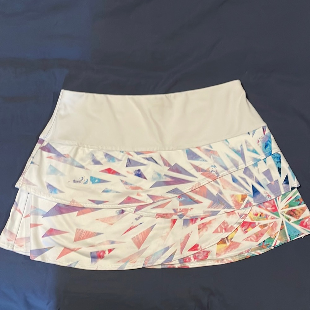 Lucky in love tennis skirt